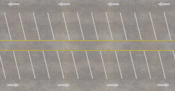 주차장의 상위 뷰 — 스톡 사진