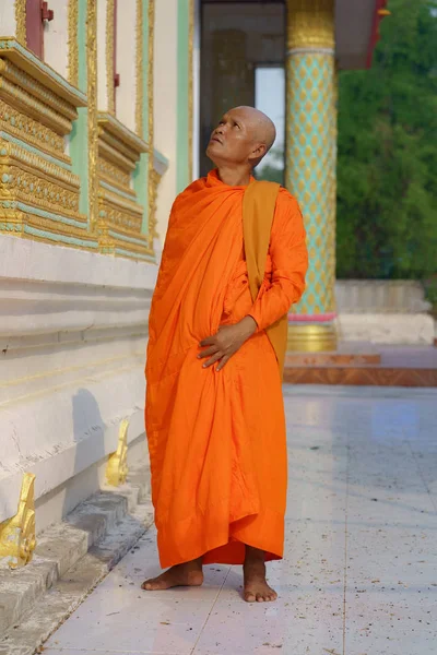 Mnichów w Tajlandii — Zdjęcie stockowe