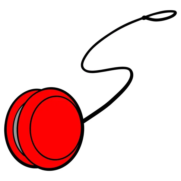 Yoyo Toy Cartoon Illustration Kids Toy Yoyo — ストックベクタ