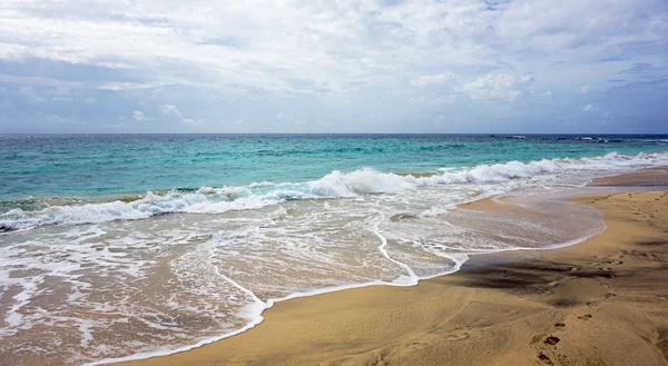 Praia tropical em África — Fotografia de Stock