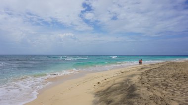 Afrika tropikal plaj