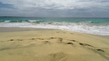 cape Verde sal adada tropikal plaj