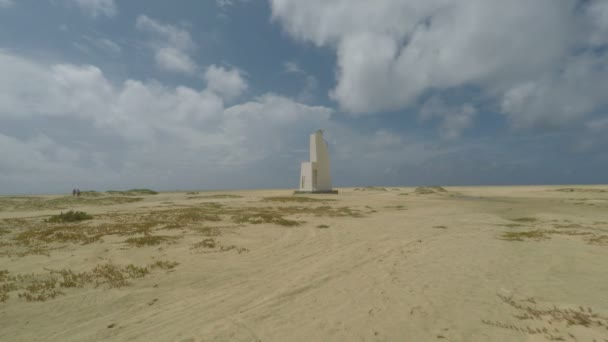 Playa tropical en la isla de sal en el cabo verde — Vídeo de stock
