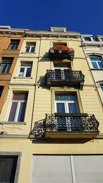 Edifici tradizionali di Bruxelles — Foto Stock