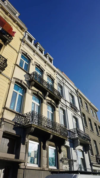 Edificios tradicionales de Bruselas — Foto de Stock