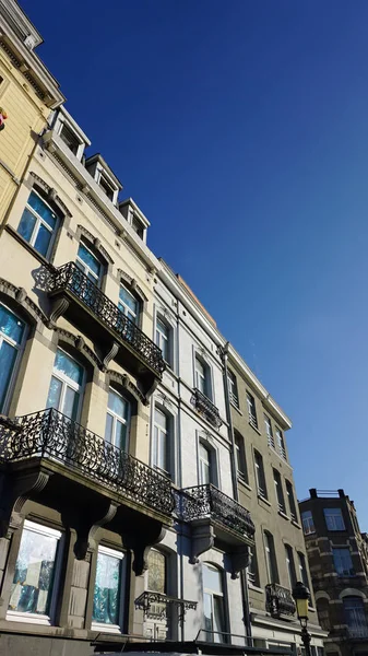 Edificios tradicionales de Bruselas — Foto de Stock