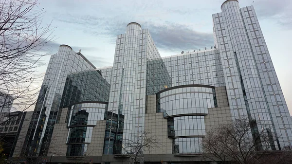 Parlamento Europeu em Bruxelas — Fotografia de Stock