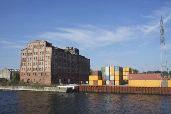 Casas de contorno em Luebeck — Fotografia de Stock