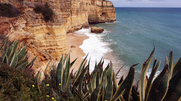 algarve coast in portugal
