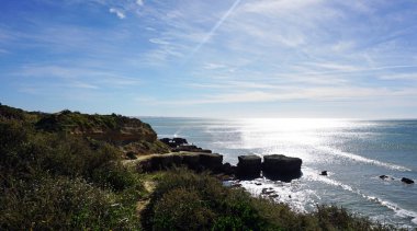 Portekiz 'de Algarve Sahili