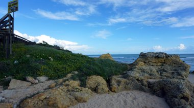 Portekiz 'de Algarve Sahili