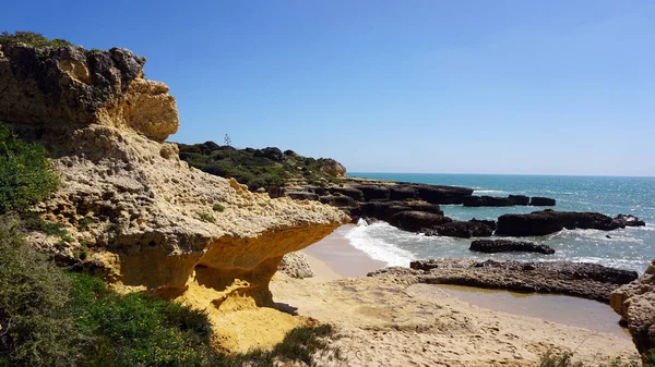 Costa portoghese dell'Algarve — Foto Stock