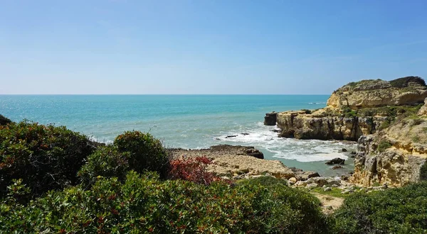 Portugalské pobřeží algarve — Stock fotografie