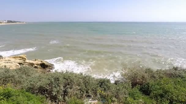 Пляж Альбуфейра в португалії — стокове відео