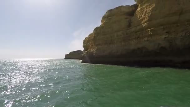 Algarve boat trip — Stock Video