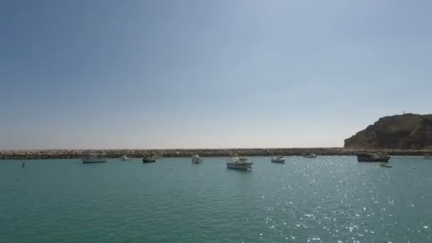 Viaje en barco algarve — Vídeos de Stock