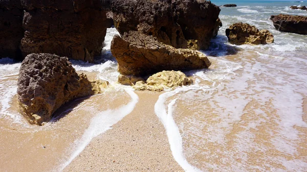 Portekiz Algarve kıyısında — Stok fotoğraf