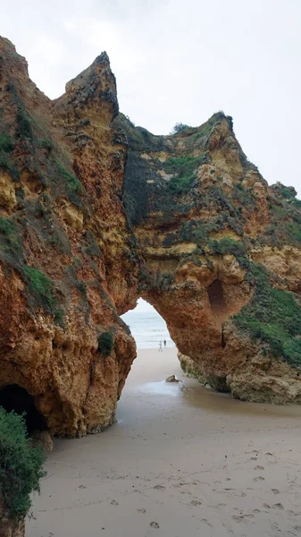 Costa do Algarve em Portugal — Fotografia de Stock