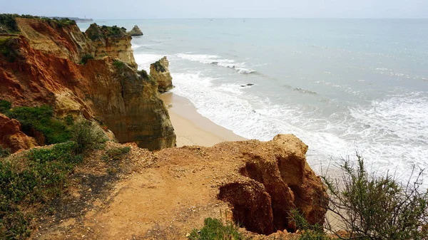 Algarve pobřeží v Portugalsku — Stock fotografie