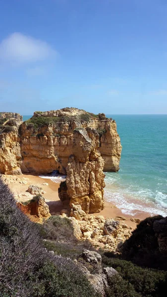 포르투갈의 알가르브 해안 — 스톡 사진