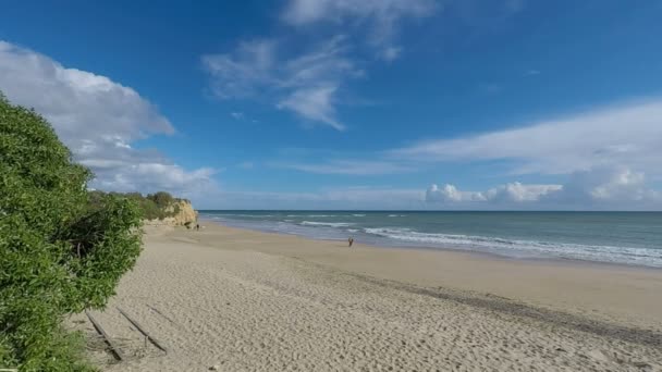 Пляж Уура в португалії — стокове відео