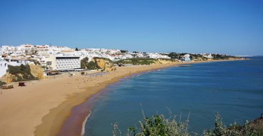 Algarve beach portugals kenarı
