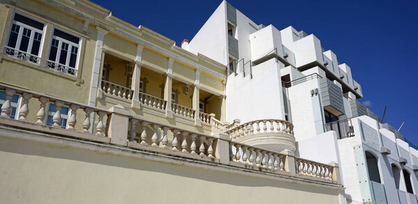 Appartment houses in portugese town of albufeira