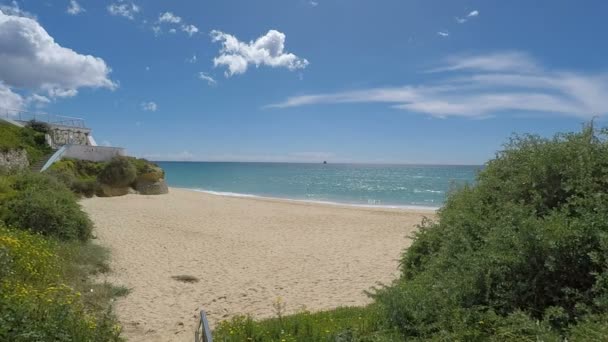 Increíble costa algarve de portugal en primavera — Vídeo de stock