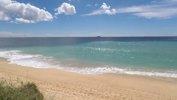 Prainha stranden i algarve — Stockvideo