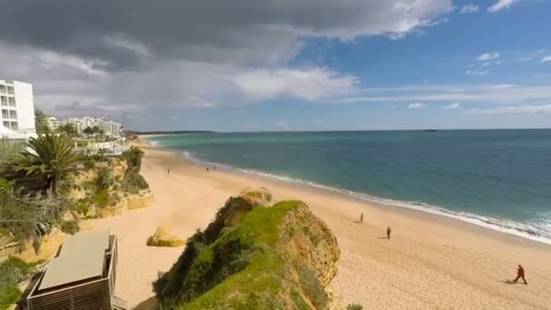 Prainha praia no algarve — Vídeo de Stock