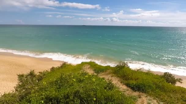 Armacao de pera Beach — Stok video