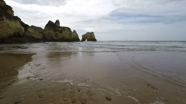 Spiaggia di armacao de pera — Video Stock