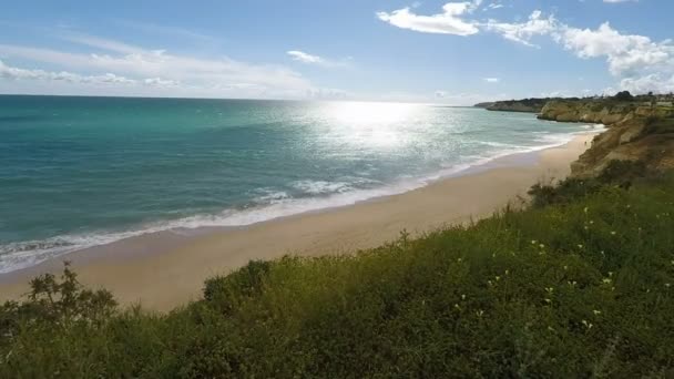 Spiaggia di Armacao De Pera — Video Stock