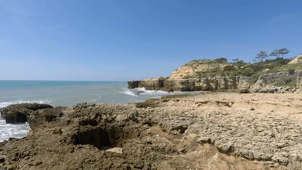 Praia do evaristo spiaggia — Video Stock