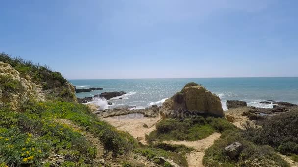 Praia do evaristo playa — Vídeo de stock