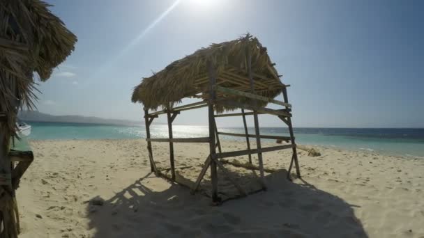 カリブ海の小さな島 — ストック動画