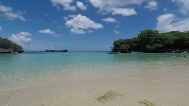 Lovely Карибському пляжі — стокове відео