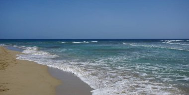 tropikal Karayipler beach