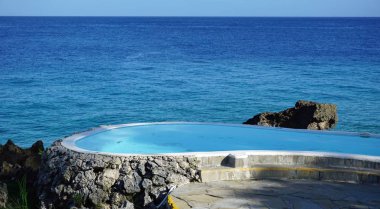 Puerto Plata 'daki Neptun anıtı