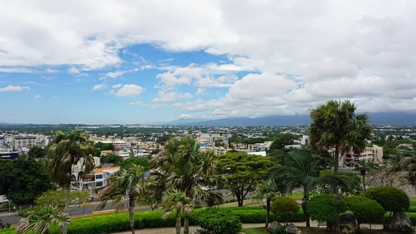 View over santiago — Stock Photo, Image