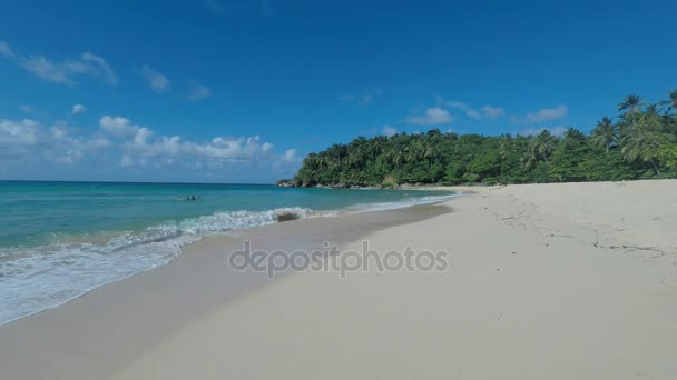 Pláž Playa grande — Stock video