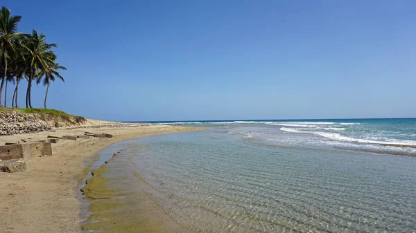 Plaża Tropikalne Ustronie — Zdjęcie stockowe