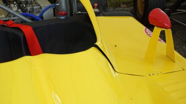 eski bir araba yakın çekim