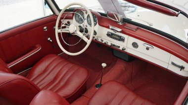 eski bir araba yakın çekim