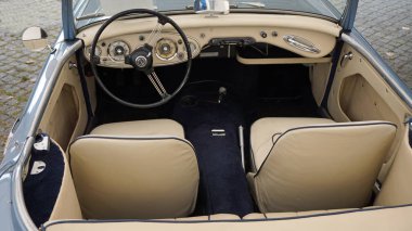 eski bir araba yakın çekim