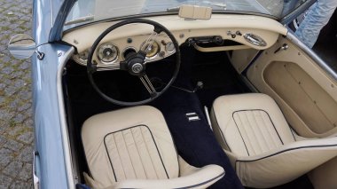 eski bir araba yakın çekim