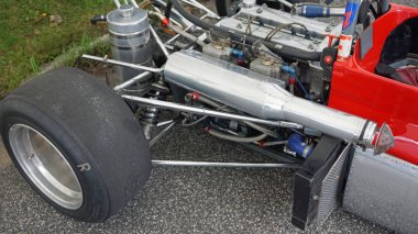 eski bir araba yakın çekim