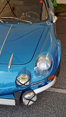 eski bir araba yakın çekim