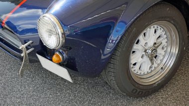 eski bir araba yakın çekim