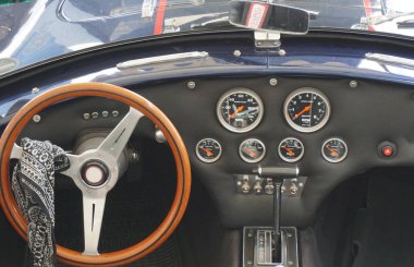 eski bir araba yakın çekim